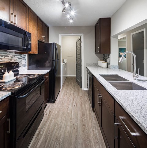 Upgraded Kitchen Cabinetry at Canopy Glen, Norcross